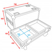 QSC CP12 喇叭專用重型箱